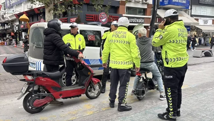 Bolu’da Motosiklet ve Elektrikli Araçlara Yönelik Denetimlerle Yaya Güvenliği Artırıldı